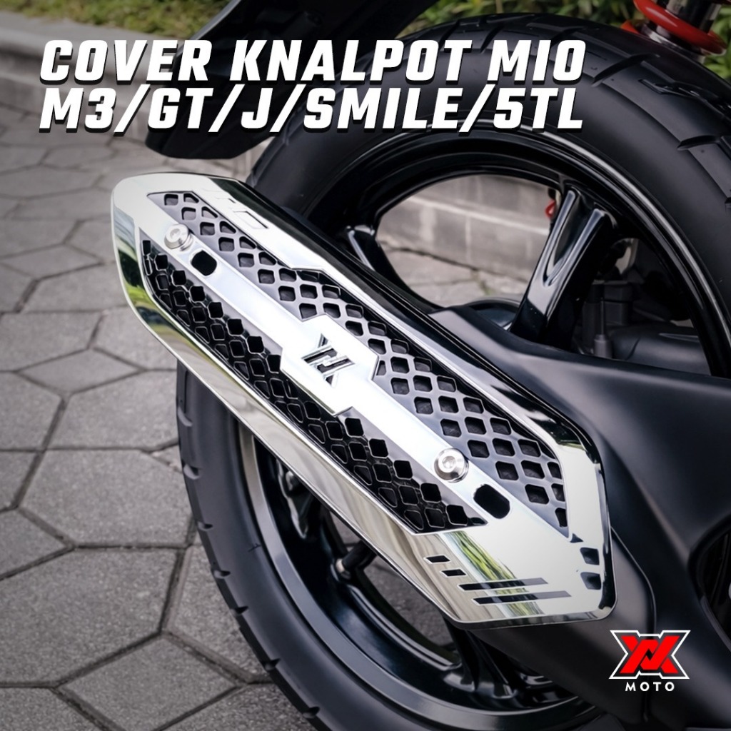 ฝาครอบท่อไอเสีย AVMOTO Mio Hydra Mio M3/GT/J/Smile Mio เก่า 5TL