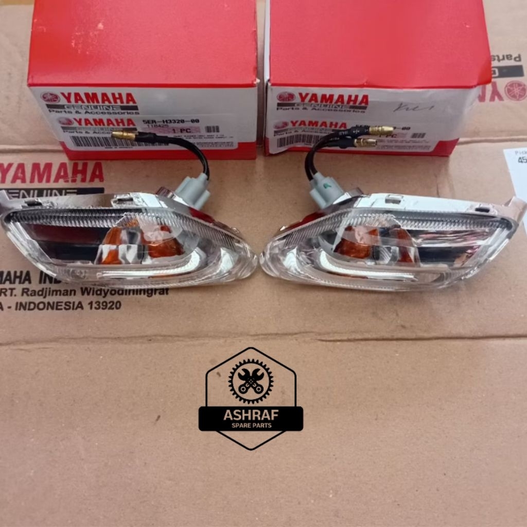 Ritting Ritting ด้านหน้าขวาและซ้าย 1 ชุด (2 ชิ้น) Yamaha FIZ R FI ZR F1Z R F1 ZR Vega Lama Original 