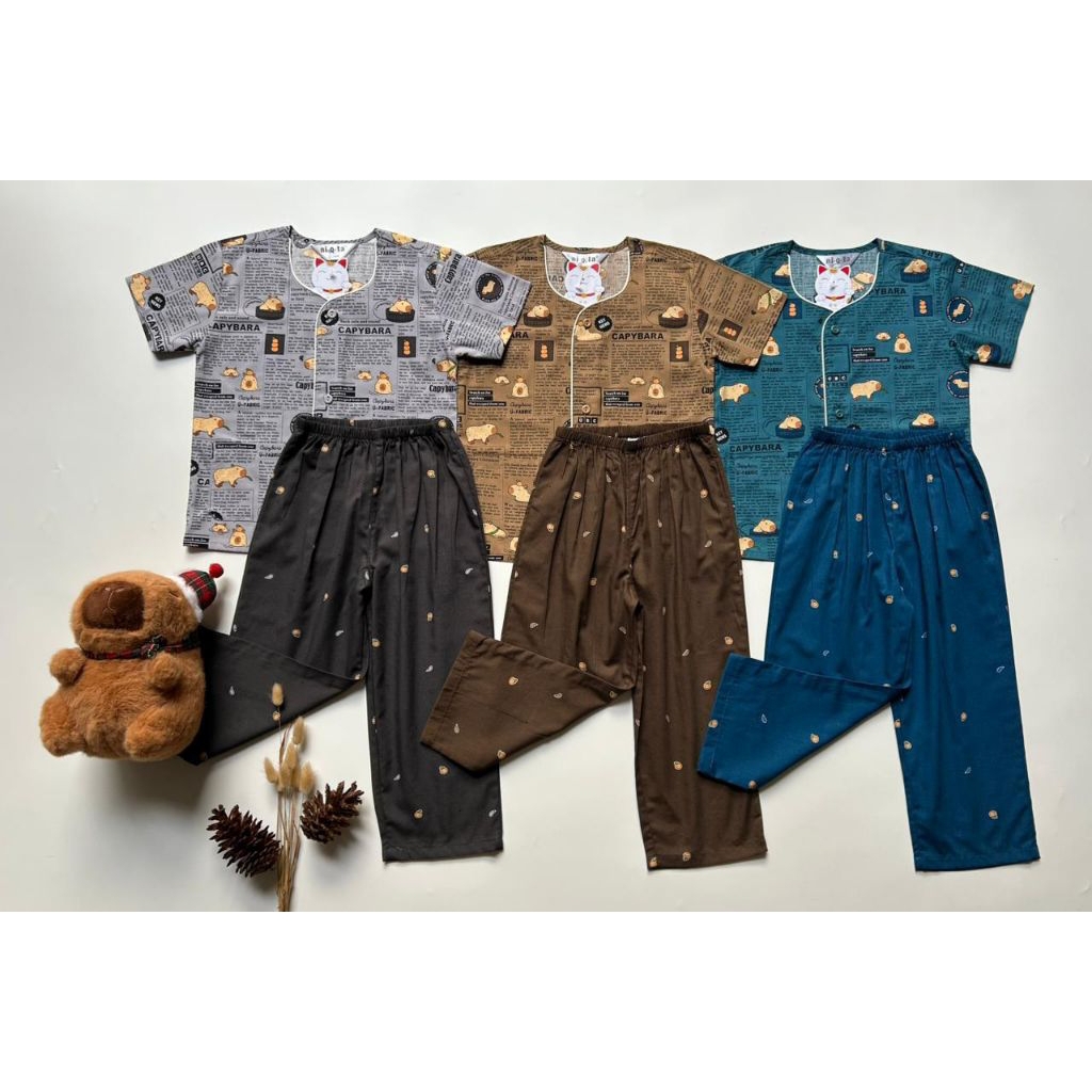 NIQTA CAPYBARA PAJAMAS / COUPLE / MOM & KIDS PAJAMAS