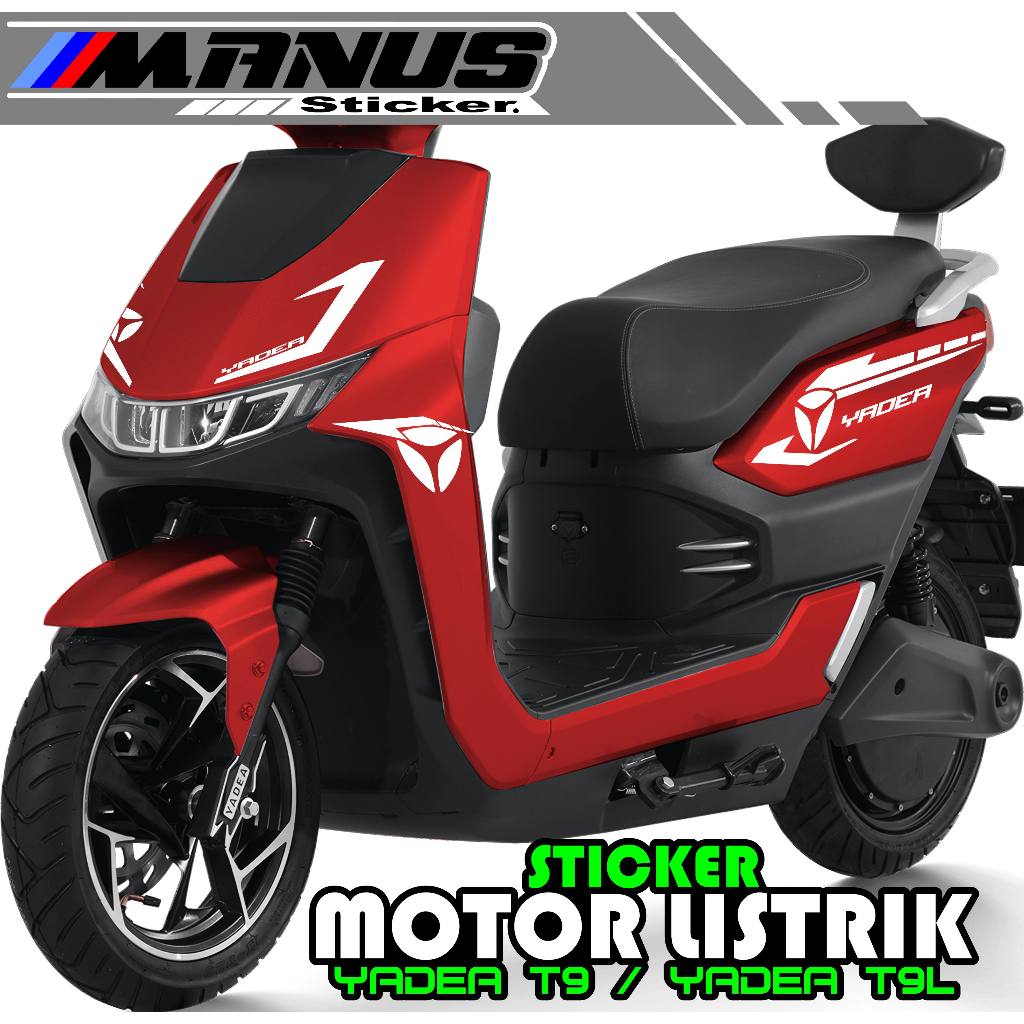 (3)A/CUTTING STICKER/ELECTRIC MOTORCYCLE STRIPING/YADEA T9/T9L ELECTRIC BIKE STICKER/ELECTRIC MOTORC