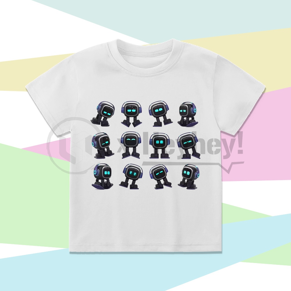 Emo Robot Kids T-Shirt Pet Robot Emot Ai