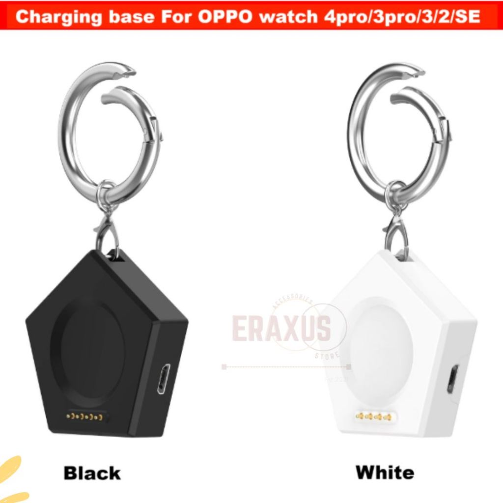 Eraxus ฐานชาร์จสําหรับ OPPO Watch 4pro 3pro 3 2 2R SE/Oneplus Watch 3 2 Usb/Type-C Dock Magnetic Cha