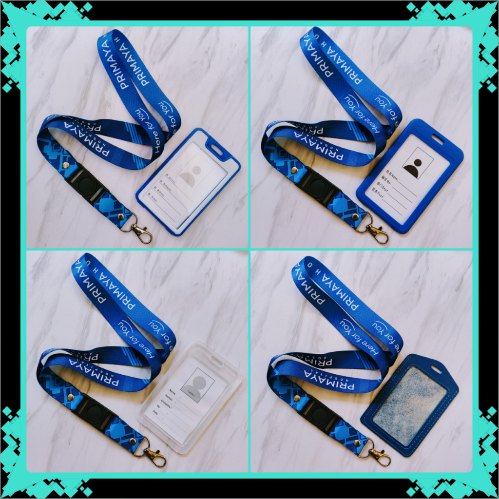 GANTUNGAN Primaya Hospital ID Card Lanyard & Frame, Holder, ID Card Holder