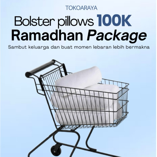 [ RAMADHAN PACKAGE ] พิเศษ TOKARAYA BOLSTER HOTEL BOLSTER Full Dacron Dacron Set
