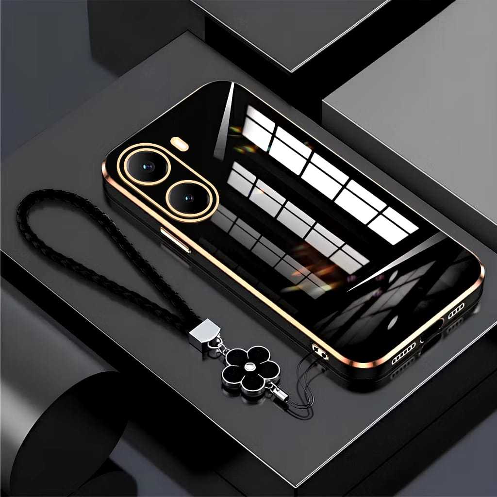 Xiaomi Poco X7 Pro M7 4G M7 Pro F7 5G F7 Pro F7 Ultra Luxury Glossy พร้อมเชือกเส้นเล็กดอกไม้ Manis S