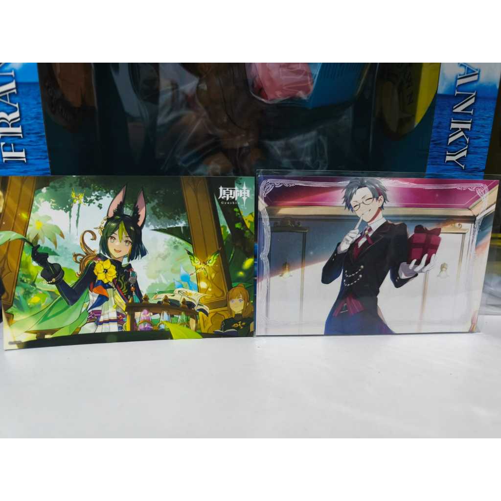 ชุด 2 การ์ดไปรษณีย์ Jyuto Iruma Hypnosis Mic & Tighnari Genshin Impact