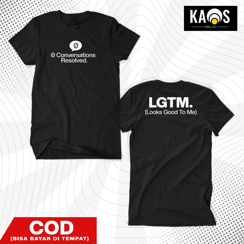 เสื้อยืด Unisex GitHub Programmer Developer - IT Distro Coding LGTM ดูดีมีเสื้อยืด