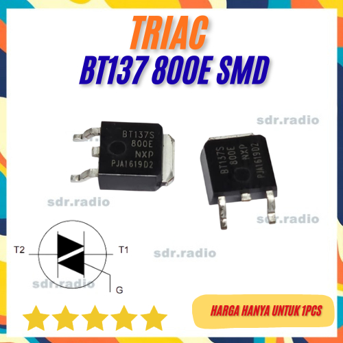 BT137S-800E BT137S แพ็คเกจ TO-252 smd 4Q Triac bt137 ถึง 252