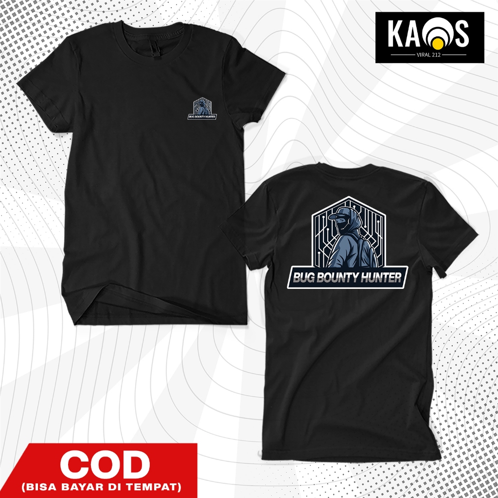 เสื้อยืด Bug Bounty Hunter Cybersecurity - เสื้อยืด Hacker Ethical Cyber Security - เสื้อยืด IT Dist