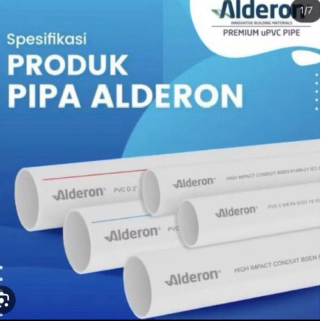 ALDERON D 2.5 / 3 / 4 นิ้ว PVC PIPE
