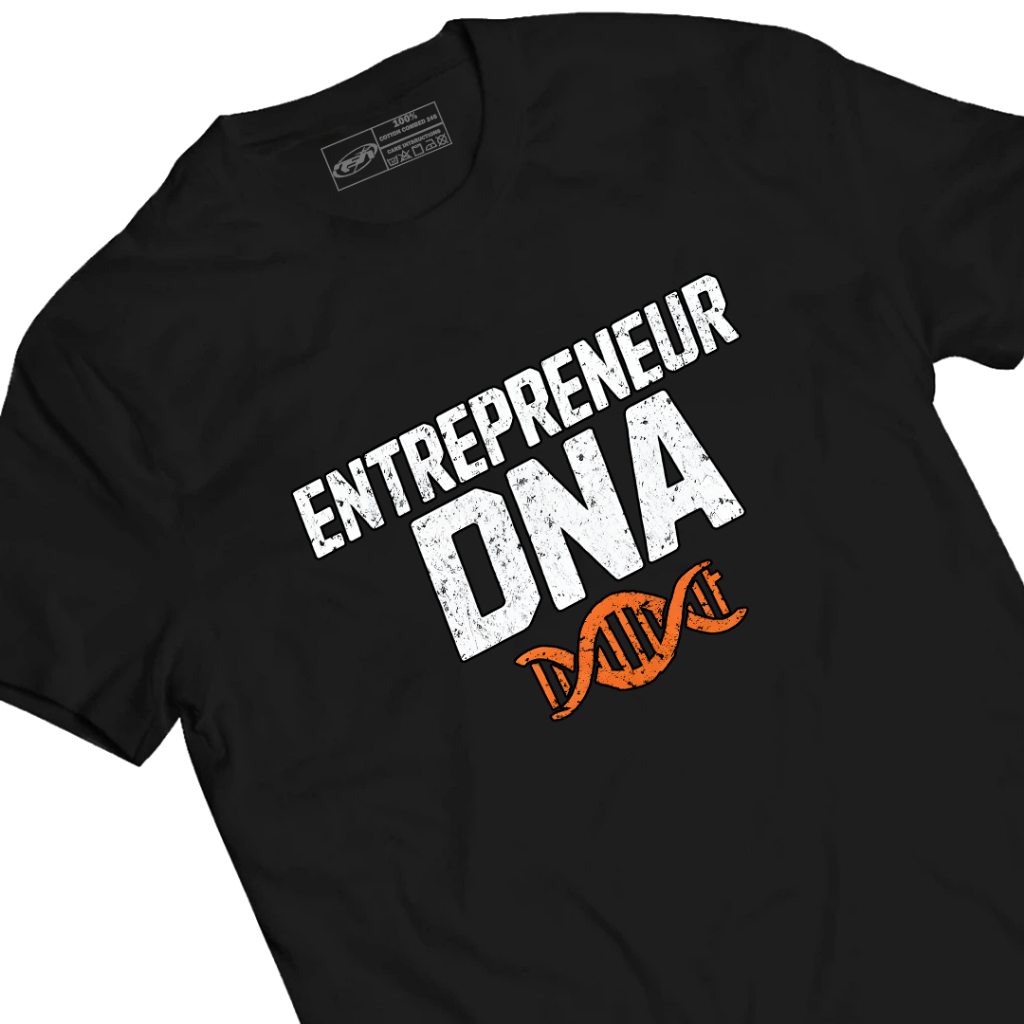 RSA Entrepreneur DNA Combed 24s เสื้อยืด Premium Business Quotes เสื้อ