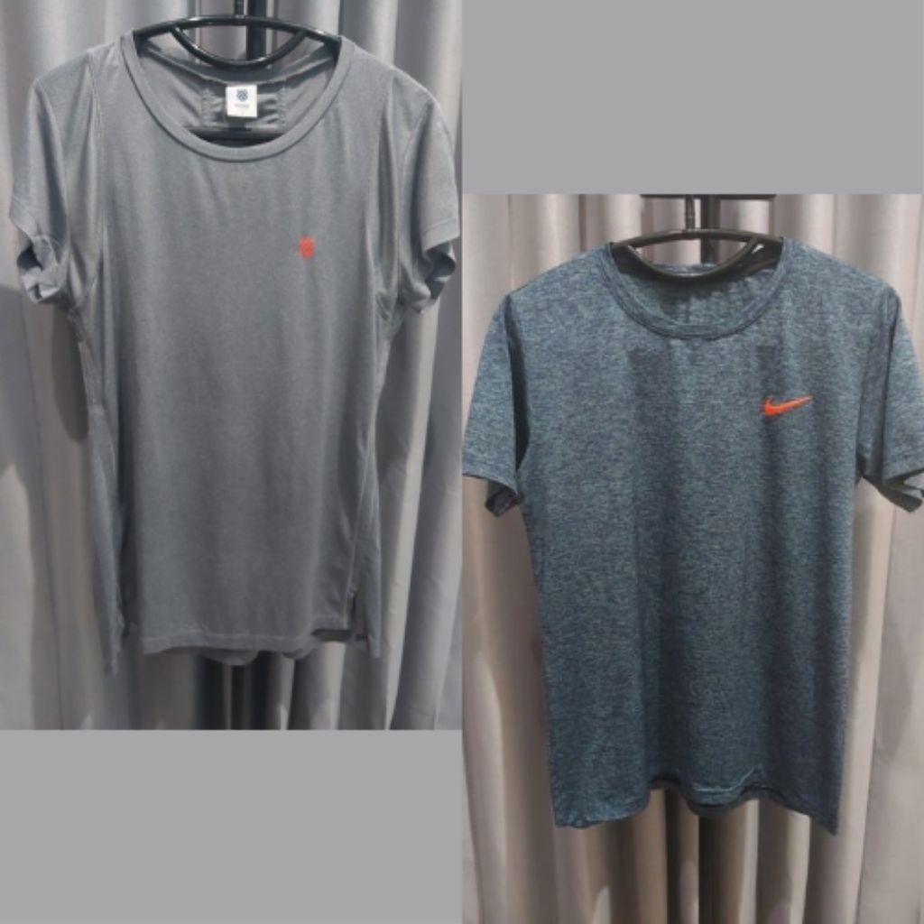 BUNDLING 2 JERSEYS K-SWISS & NIKE M PRELOVED