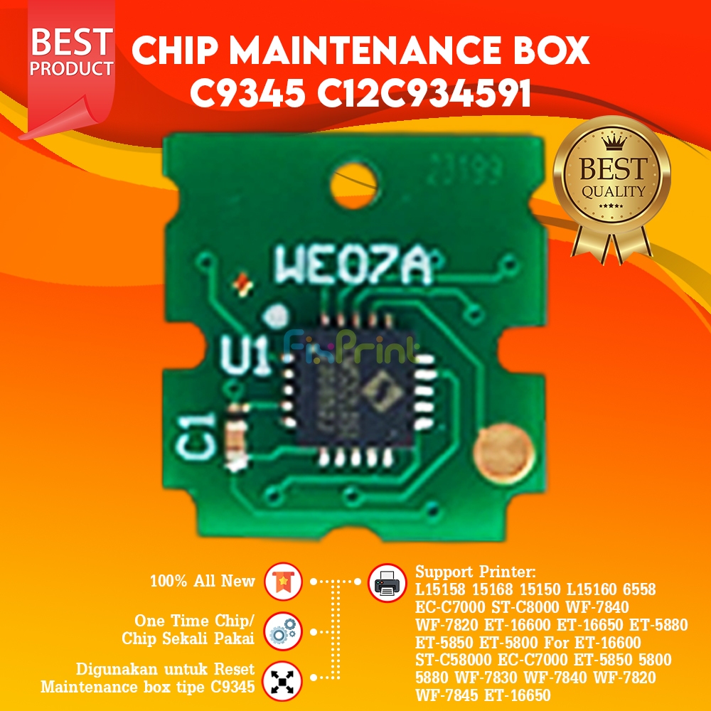 กล่องบํารุงรักษาชิป C9345 C12C934591 PXMB9 กล่องบํารุงรักษา C9345 รองรับ Epson L15150 L15160 M15140