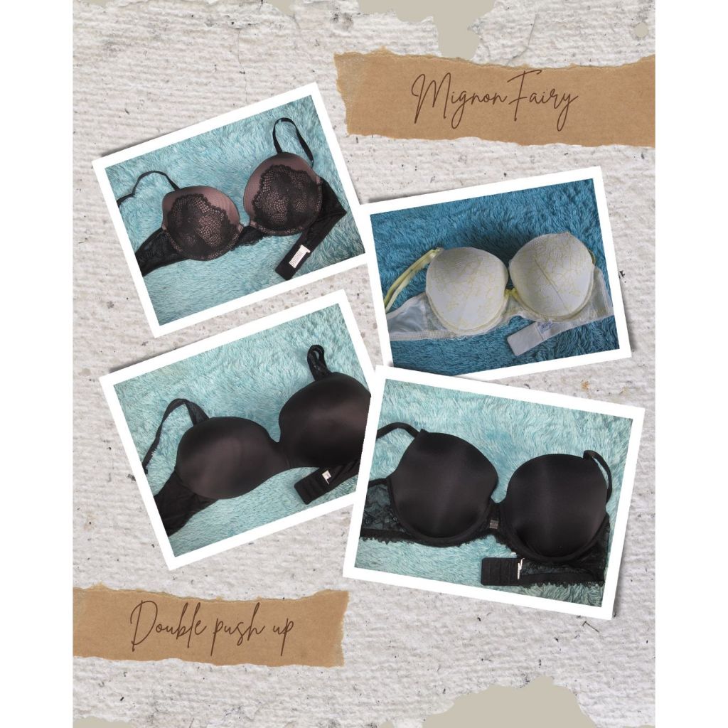 PUSH UP/DOUBLE PUSH UP SEAMLESS BRA MAIDENFORM 2 ขนาด 30C 32D 32DD 32F 34D 34E 36D 38DD 38E 38F 40D 