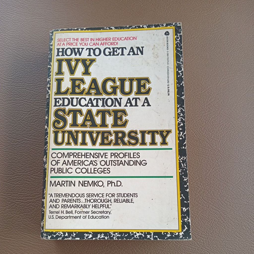 HOW TO GET AN IVY LEAGUE EDUCATION AT A STATE UNIVERSITY - MARTIN NEMKO