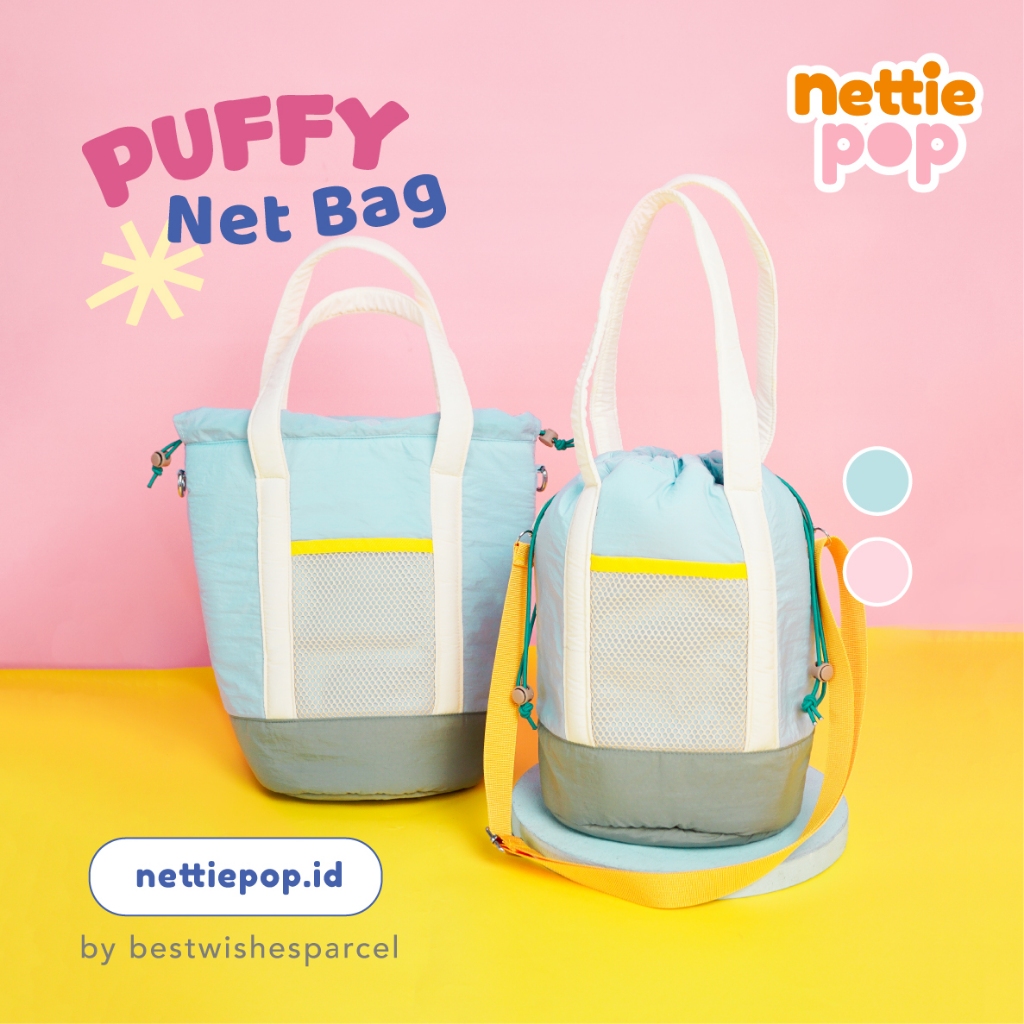 Puffy Bag - Totebag / Sling bag