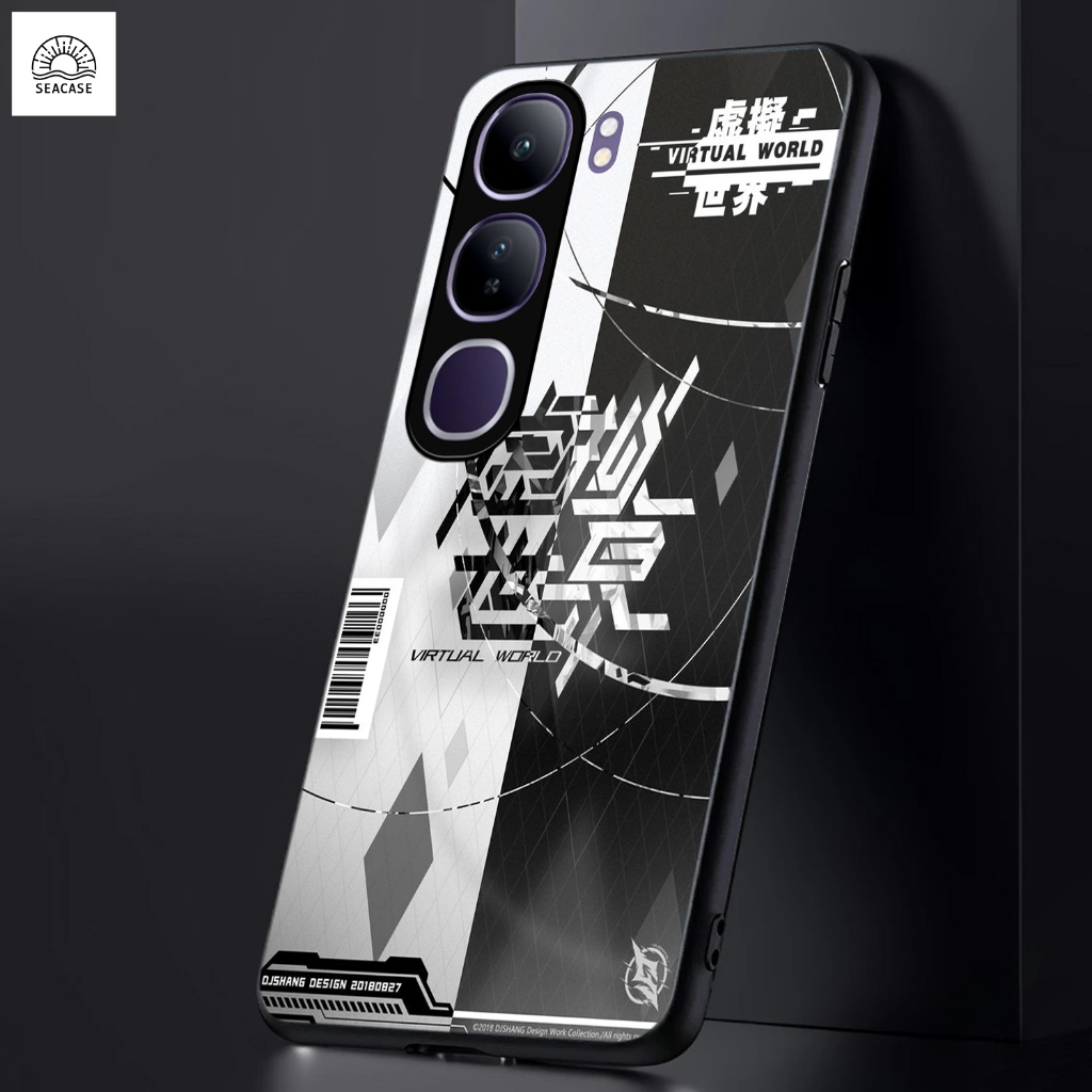 เคส HP SC16 สําหรับ VIVO V40 LITE - Seacase - Softcase Glass Kaca - Hardcase 2D Glossy New 2026 - Se