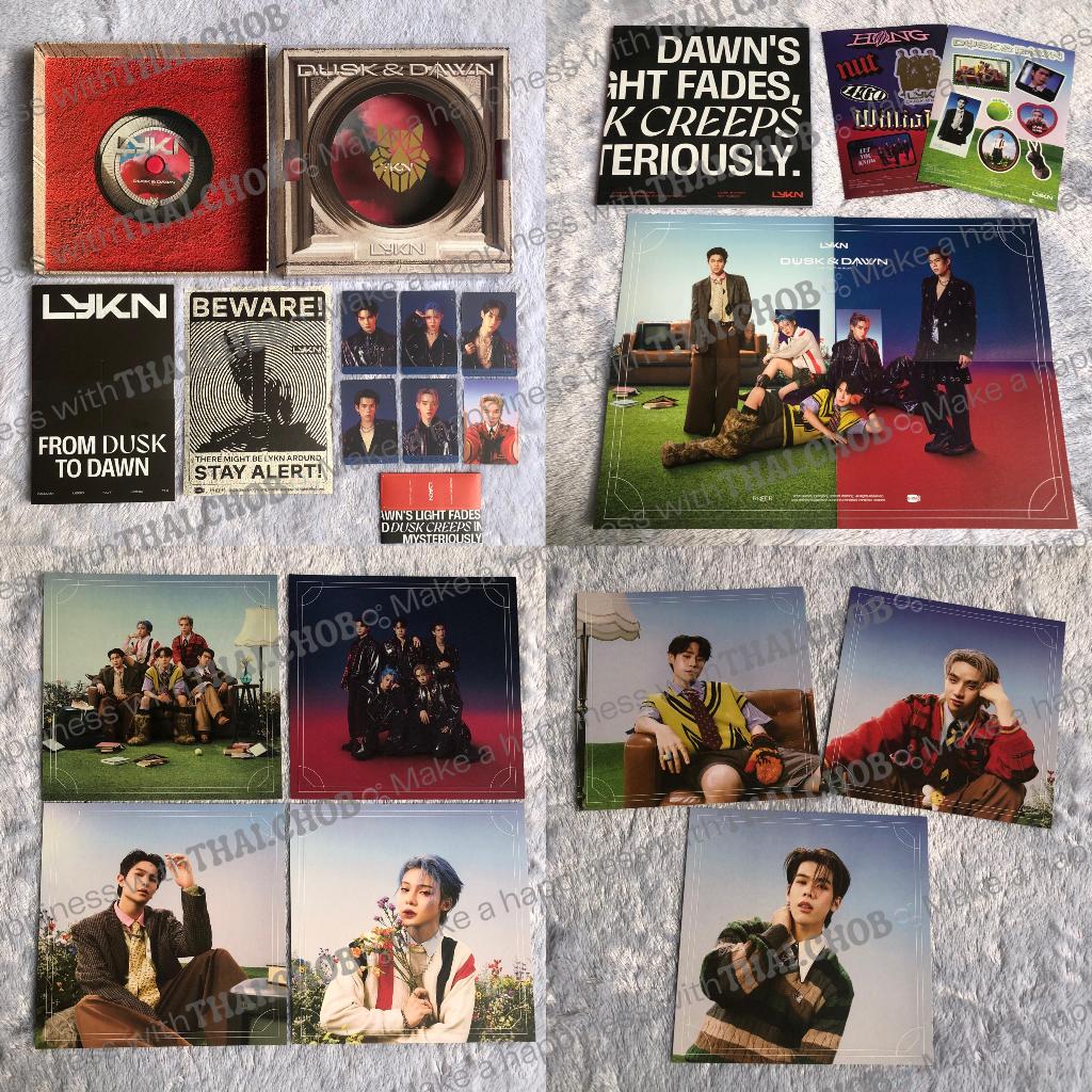 [READY HOME - SPLIT PAYMENT] LYKN FIRST ALBUM DUSK AND DAWN PC PHOTOCARD POSCARD POSTER PHOTOBOOK + LYRIC STICKER OFFICIAL GMMTV SHOP
