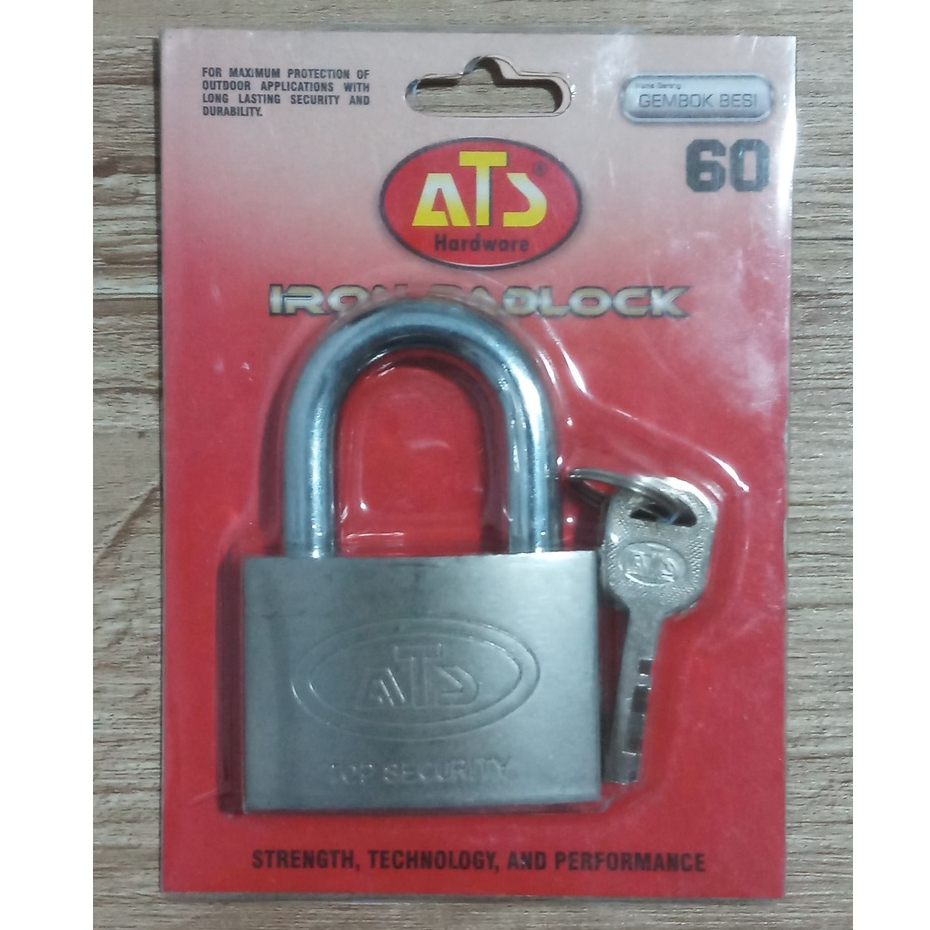 กุญแจ ATS 60 mm S กุญแจคอสั้น