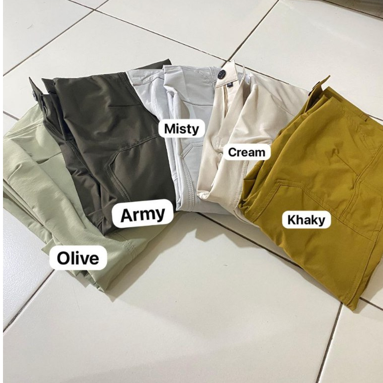 Original Paspampres Tactical Pants การออกแบบกันน้ํา Original Misty Paspampres Tactical Pants