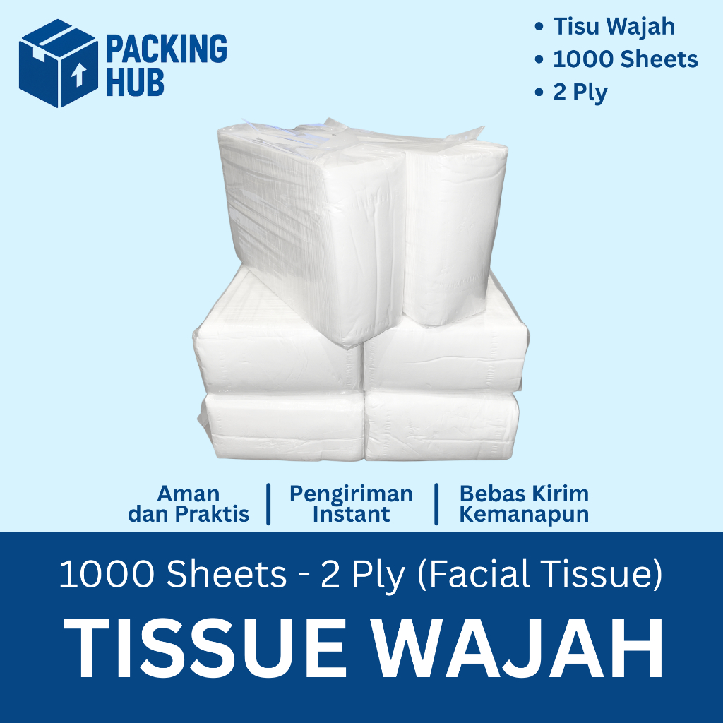 FACIAL TISSUE 1000 แผ่น 2 ชั้น / FACIAL TISSUE / FACIAL TISSUE