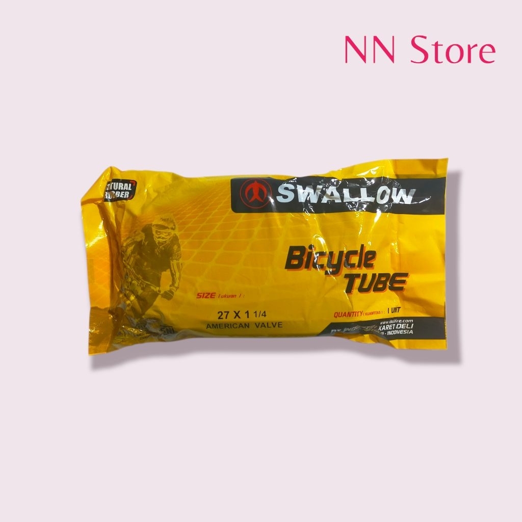 Swallow ยางใน 27 x 1 1/4 A/V NN Store ขี่จักรยาน