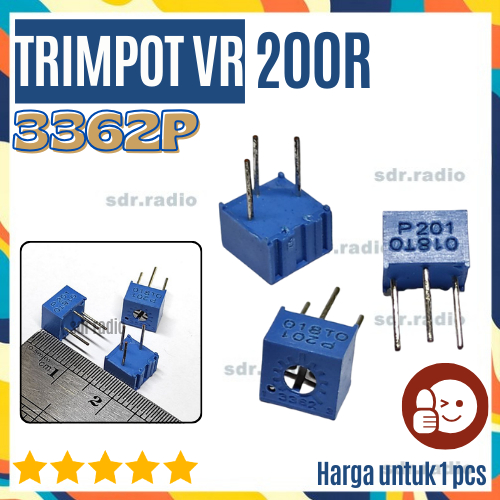TRIMPOT ปรับ 3362P Precision resistance variable Trimpot 201 200R 200 3362 VR