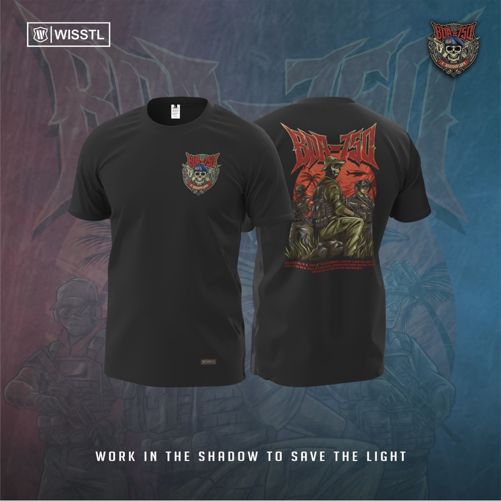 เสื้อยืด: BDA-750 - ANNIVERSARY 6 ปี