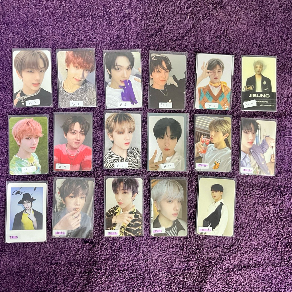 [OFFICIAL] NCT DREAM JISUNG PHOTOCARD ตอนที่ 2