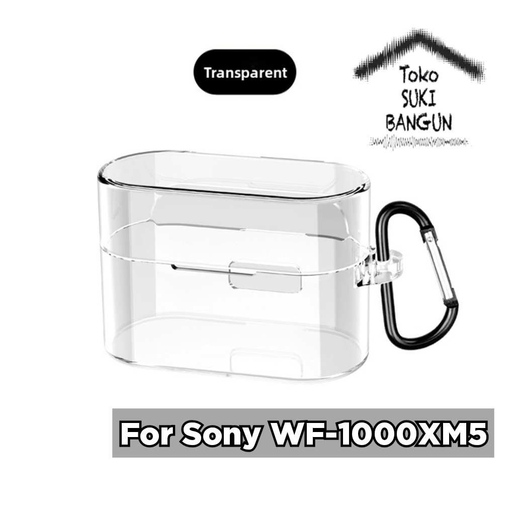 เคสสําหรับ Sony WF-1000XM6 ยางซิลิโคนใสฝาครอบปลอกกระเป๋า Protector WF1000XM6