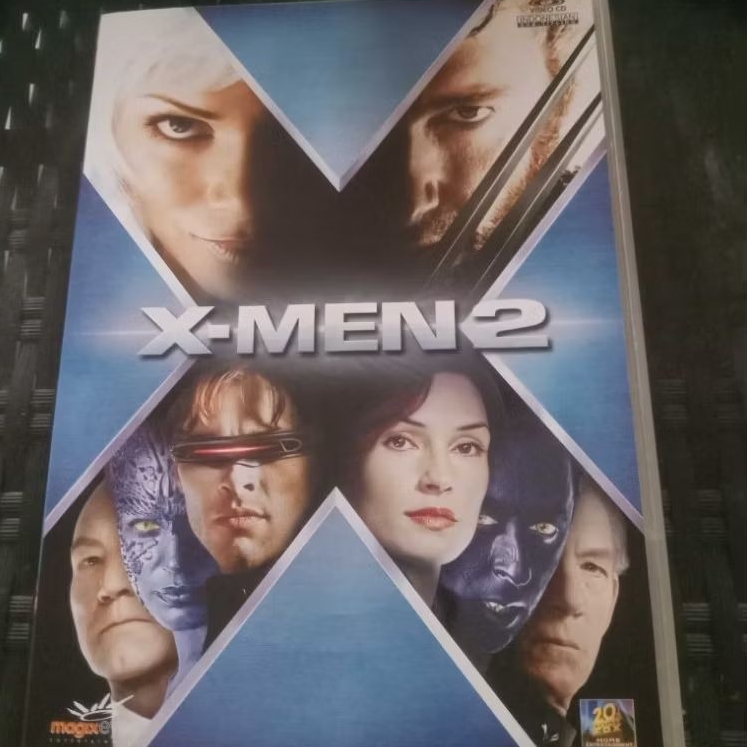 VCD Original X - MEN 2 feat HUGH JACKMAN ข้อความอินโดนีเซีย