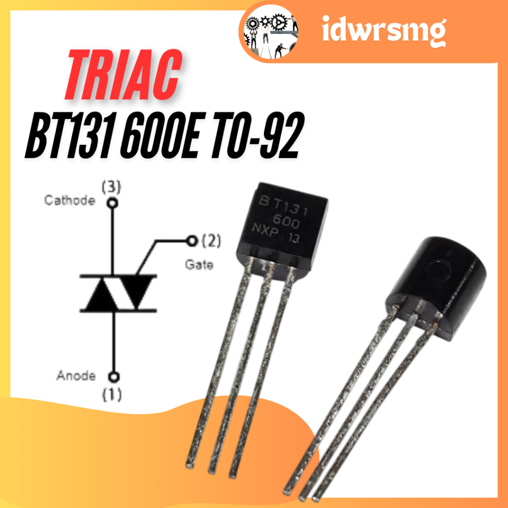 BT131 600V 1A TO-92 triac BT131-600 BT131