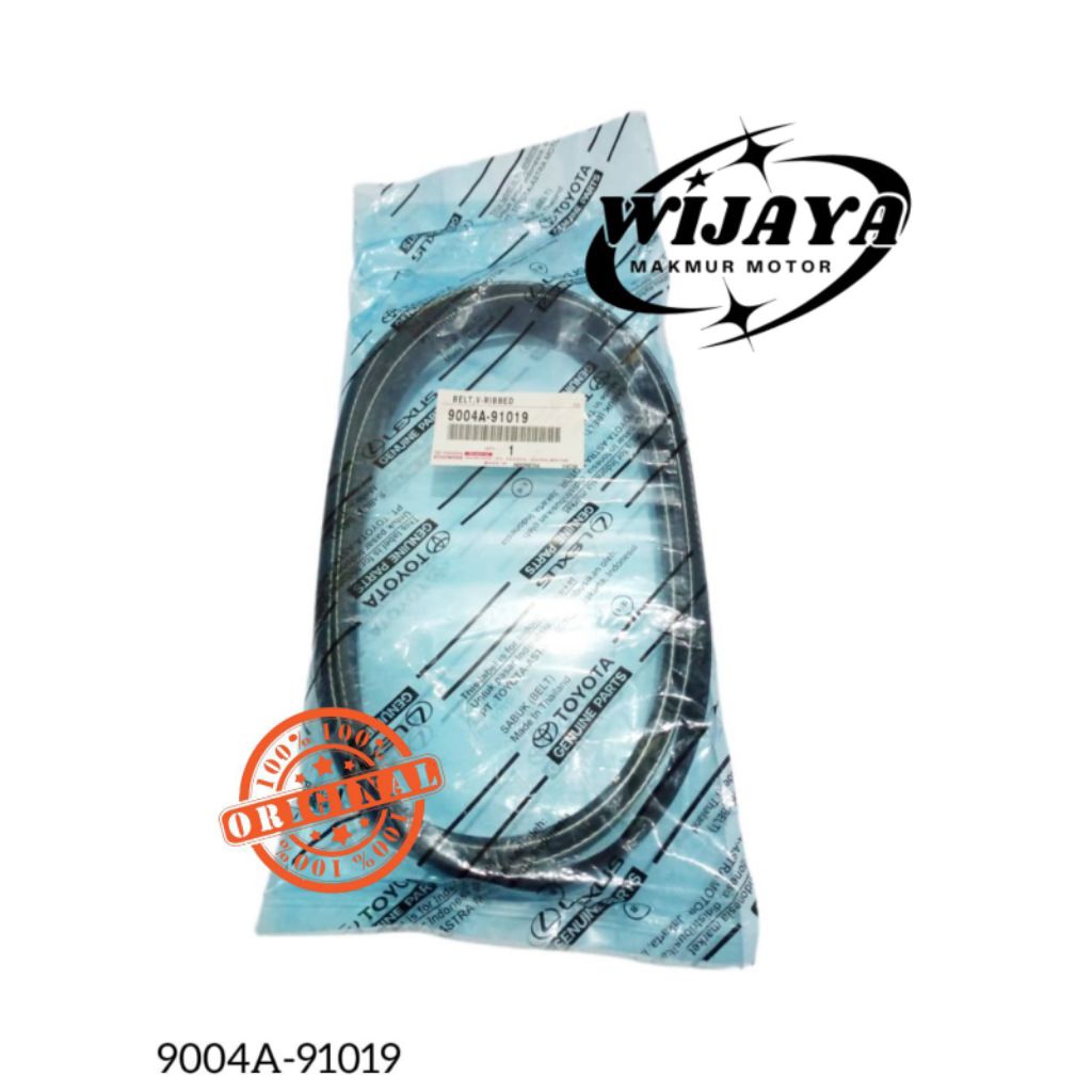 FAN BELT AVANZA / FENIA 2004-2011 1300CC ORIGINAL ASTRA 9004A-9109