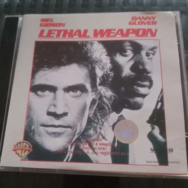 VCD ต้นฉบับ LETHAL WEAPON feat MEL GIBSON ข้อความอินโดนีเซีย