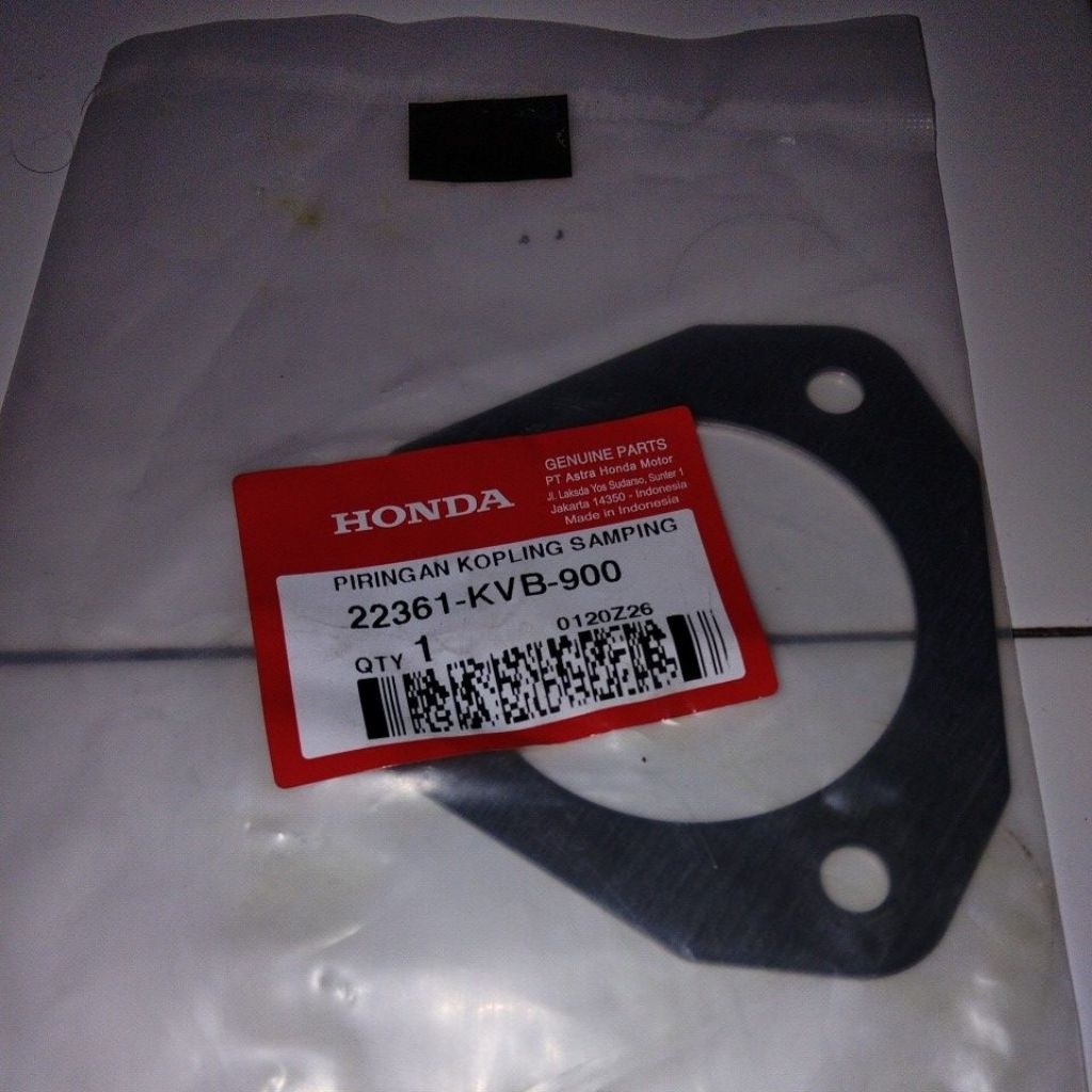 22361KVB900 – DOUBLE CLASP MOUNTING PLATE, SIDE CLUTCH DISC, SIDE CLUTCH PLATE ADV, SPACY, VARIO 125