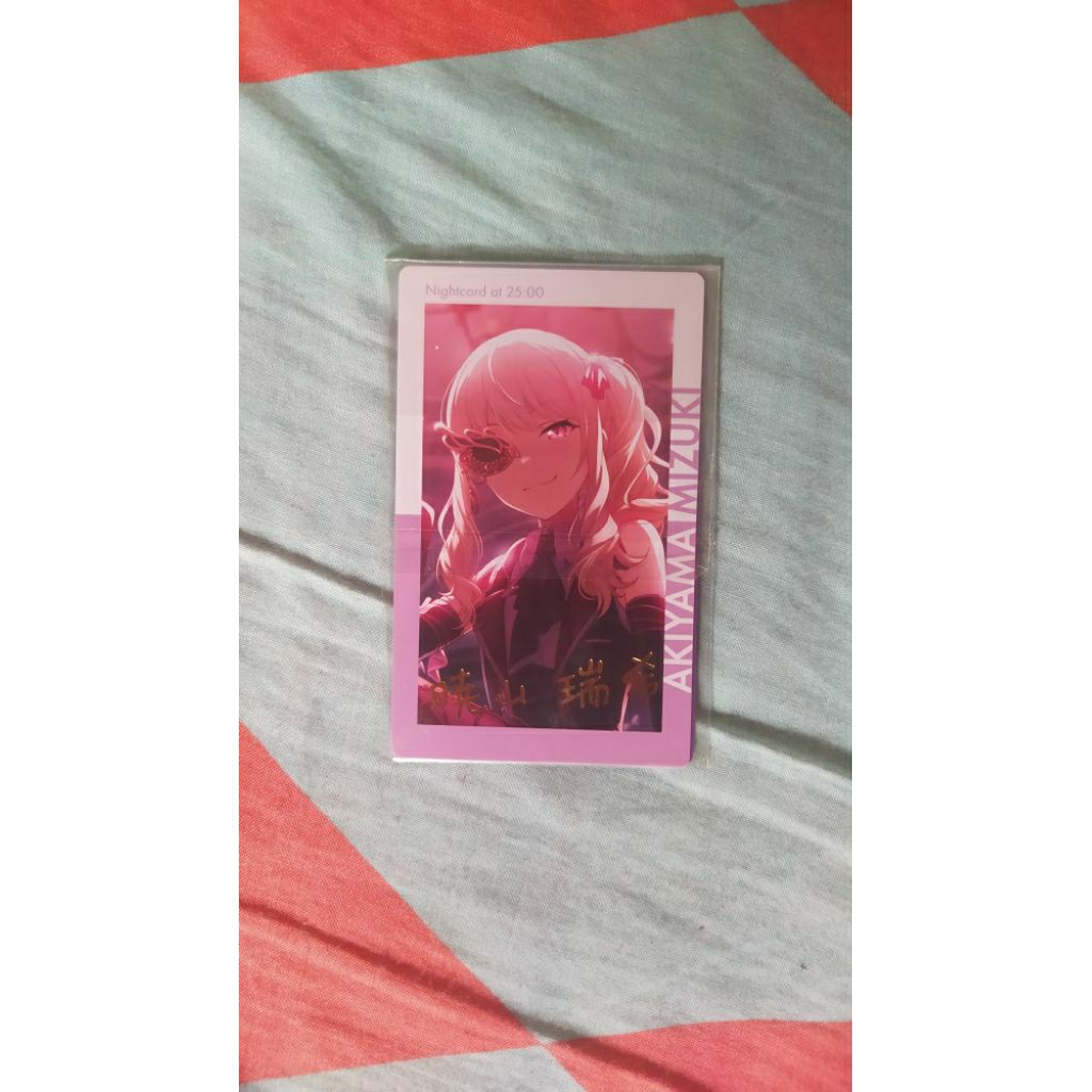 โครงการ Sekai ePick Card FOIL Mizuki Akiyama vol 17C PJSK PRSK
