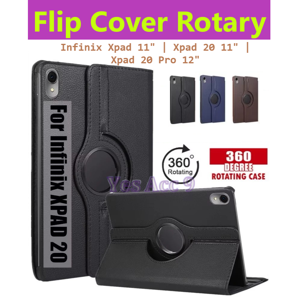 Infinix Xpad 20 11 นิ้ว 2025 Flip Cover Rotary Xpad 20 Pro Xpad 20 2025 / XPAD 11 2024 ปลอกหนัง