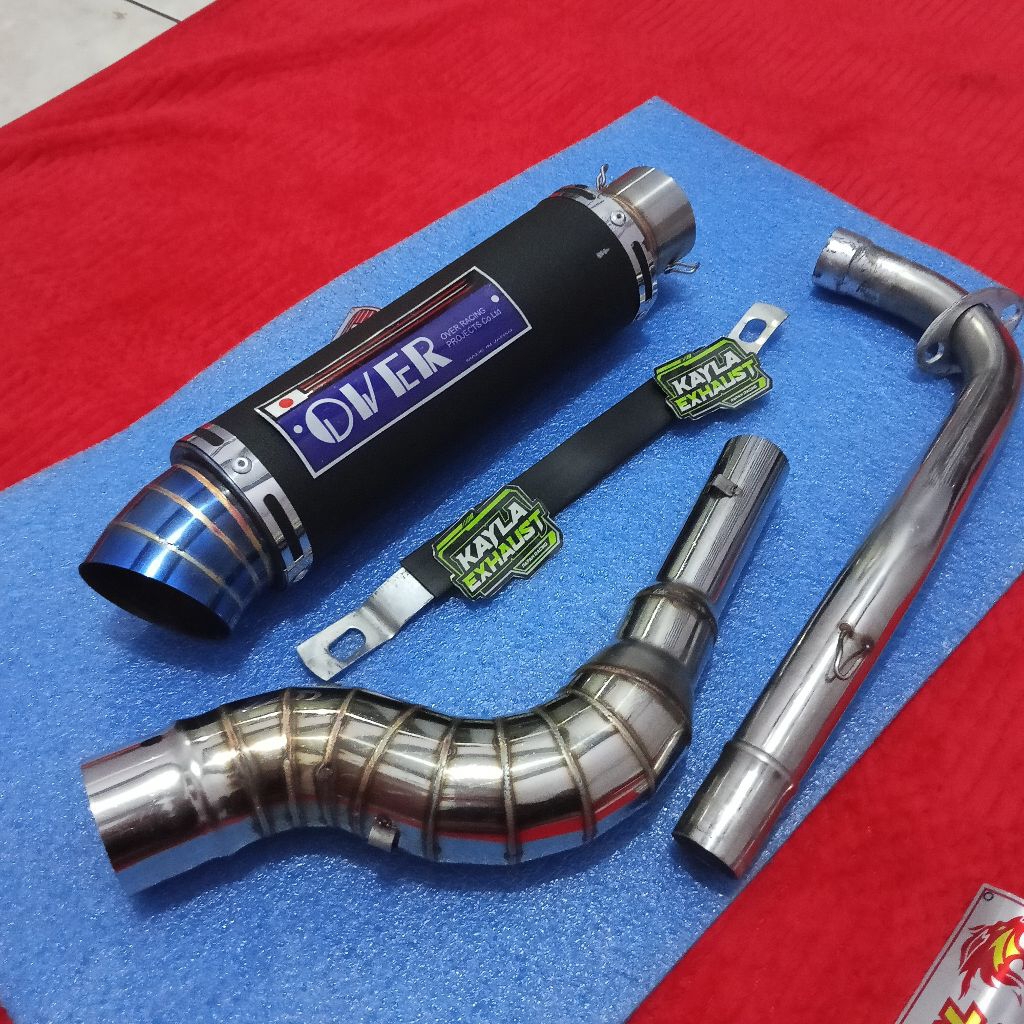 ท่อไอเสียเกิน 51 มม. สําหรับ wave 100 110 125 dash 125 xrm 125 kriss 110 rusi tc 125