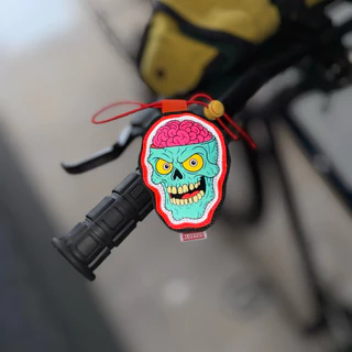 GANTUNGAN CAHAYA Unique Skull Reflector จักรยาน Reflector Light Reflector จักรยานแขวน