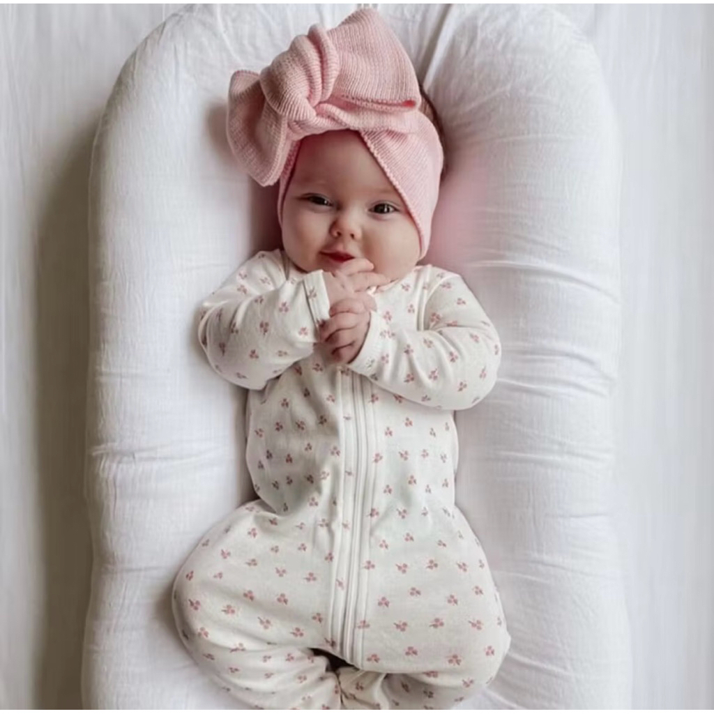 SUPER PREMIUM JUMBO HEADBAND สําหรับ NEWBORN BABY HIGH QUALITY BIG BOW BABY BANDANA SOFT STRETCHY EL