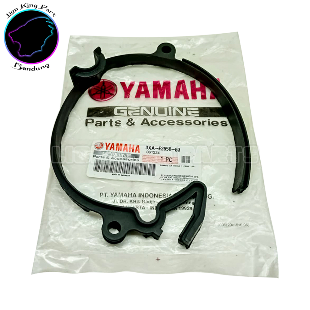 ยาง DAMPER AIR SHROUD F1ZR F1 ZR FORCE1 3XA-E2658-00 ORIGINAL YAMAHA ฝาครอบพัดลม