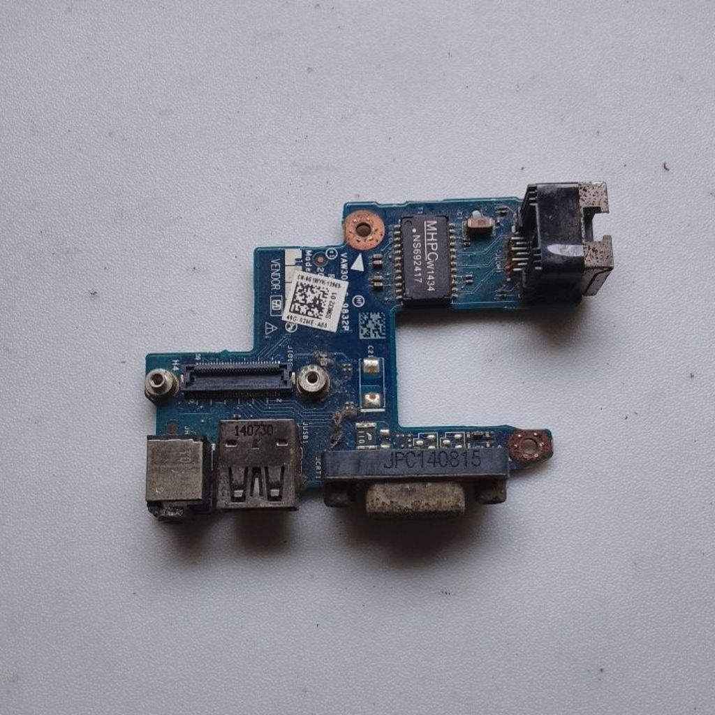 บอร์ดเด็กแล็ปท็อป Dell latitude E5440