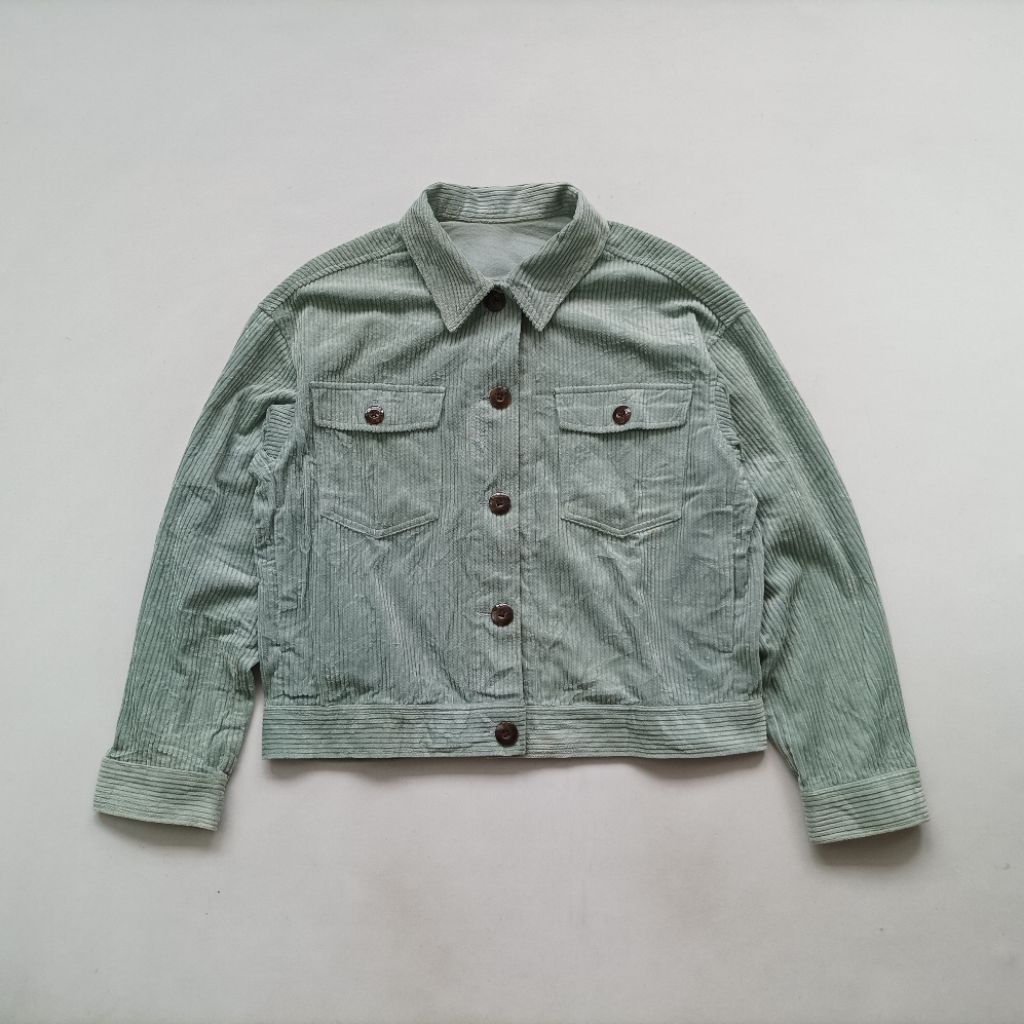 GU ผ้าลูกฟูก ไซส์ M ผู้หญิง P064