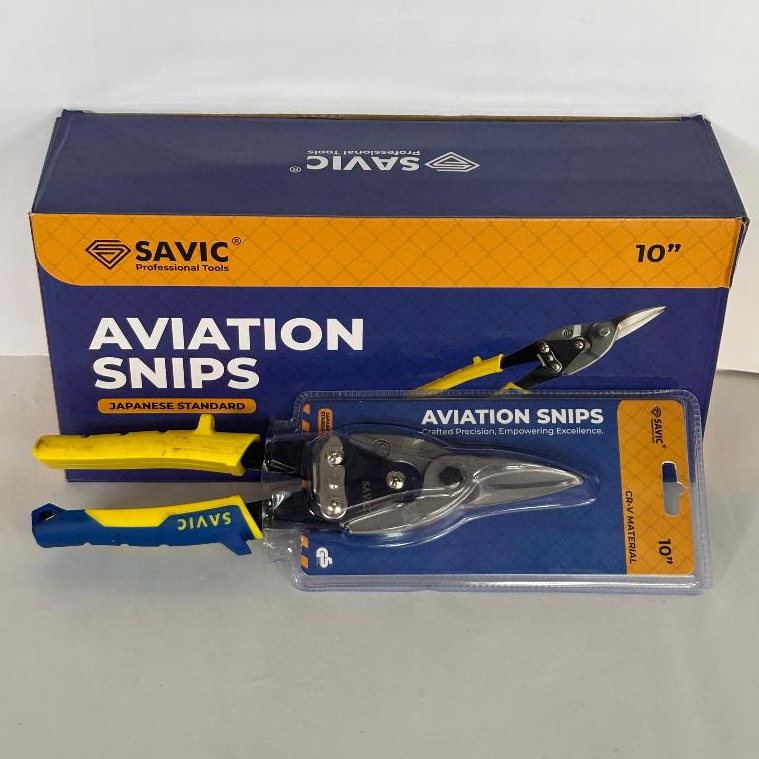 Galvalum CR-V SAVIC 108.5 Aviation Snips กรรไกรสําหรับงานหนัก