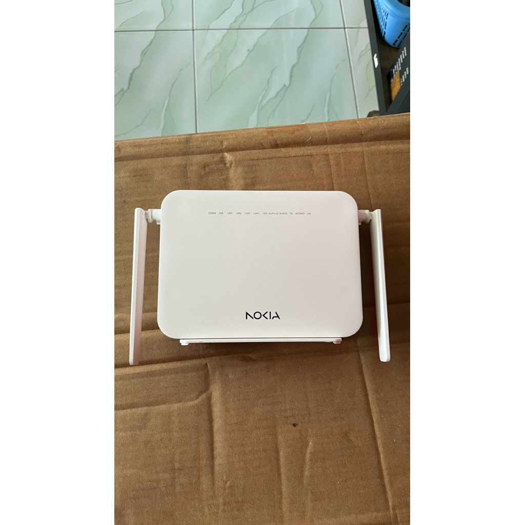 ONT GPON NOKIA พร้อมอะแดปเตอร์ 12VOLT