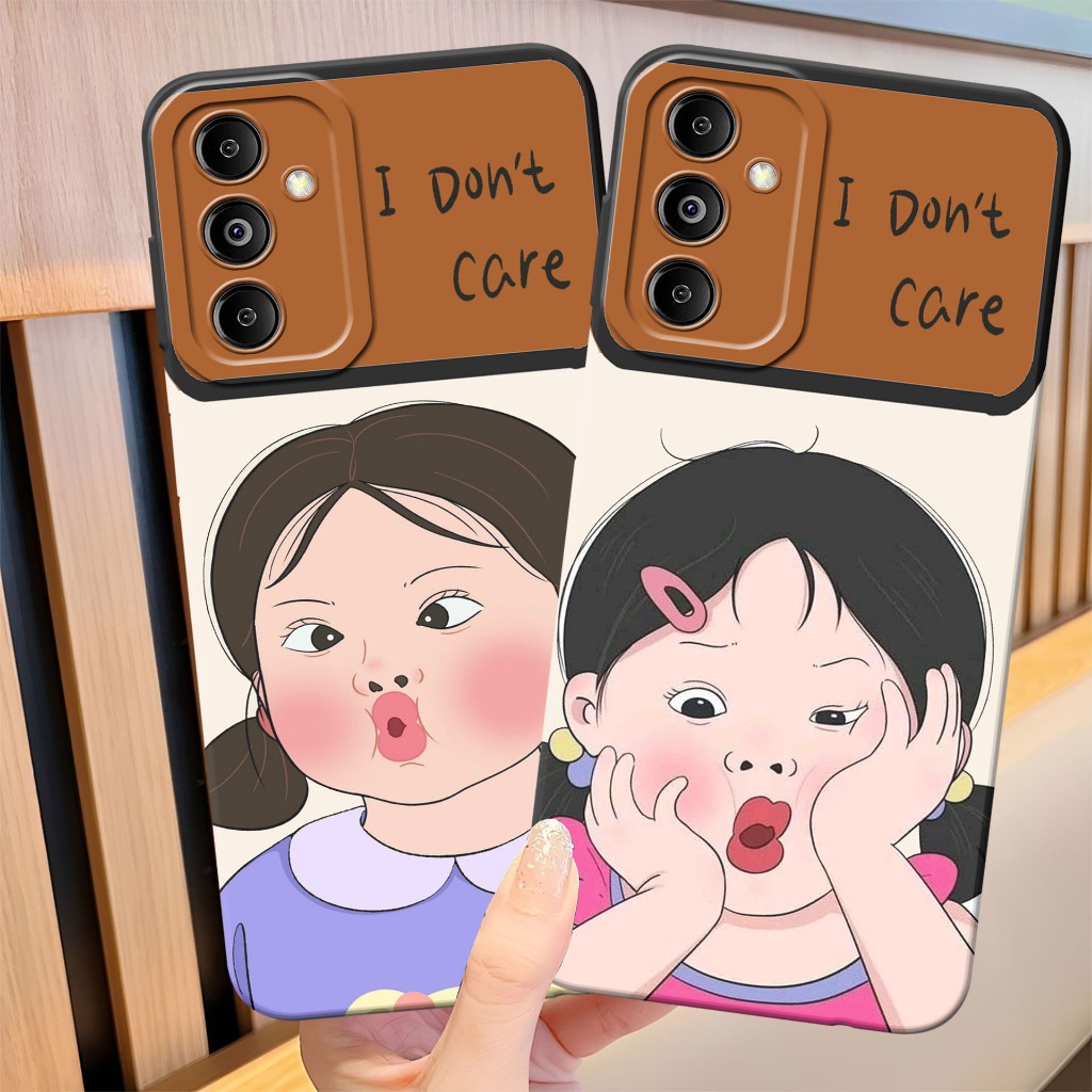 (FA-01) SAM A13 5G A04S A14 A15 A16 A17 Softcase Procamera Silicon Case การ์ตูน motif น่าเกลียด gem0