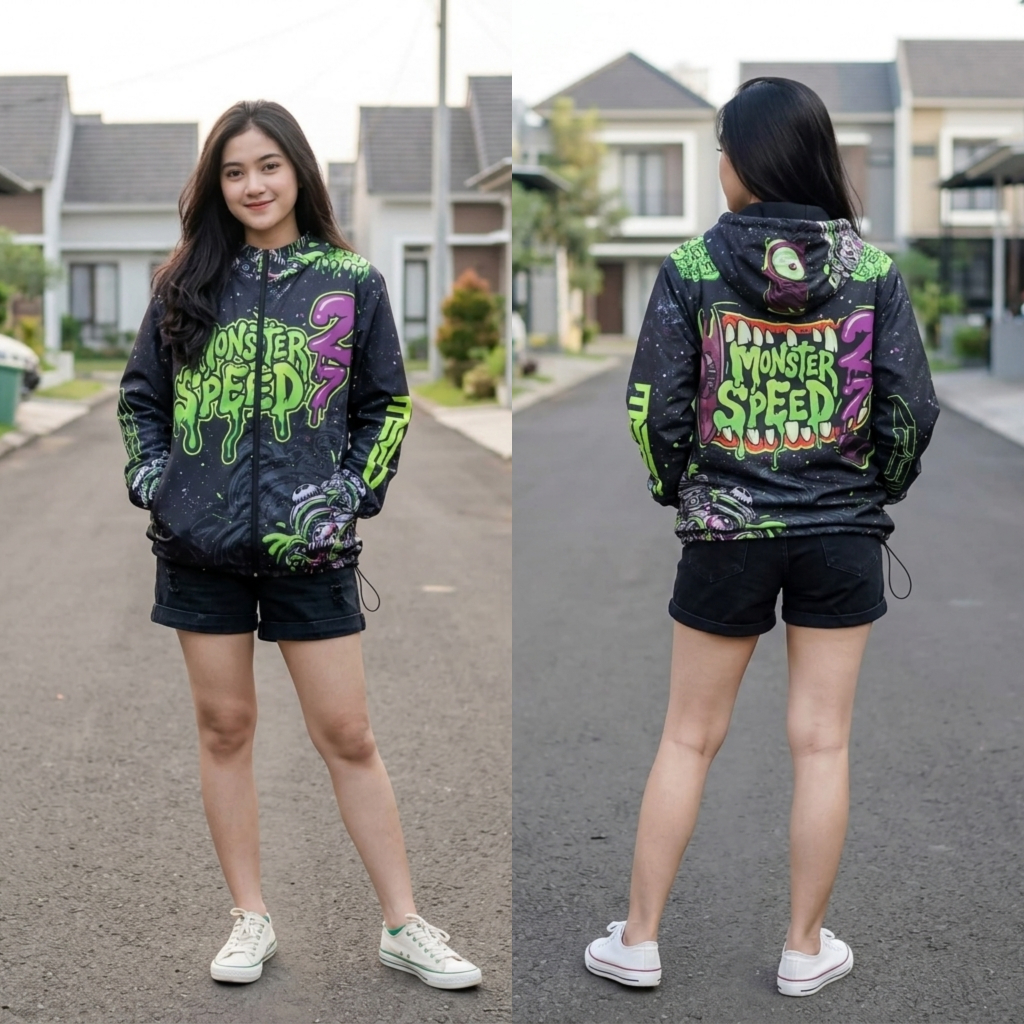 MSPEED27 Monster Speed27 Vol2 เสื้อแจ็คเก็ตร่มชูชีพกันน้ําจํากัดสต็อก