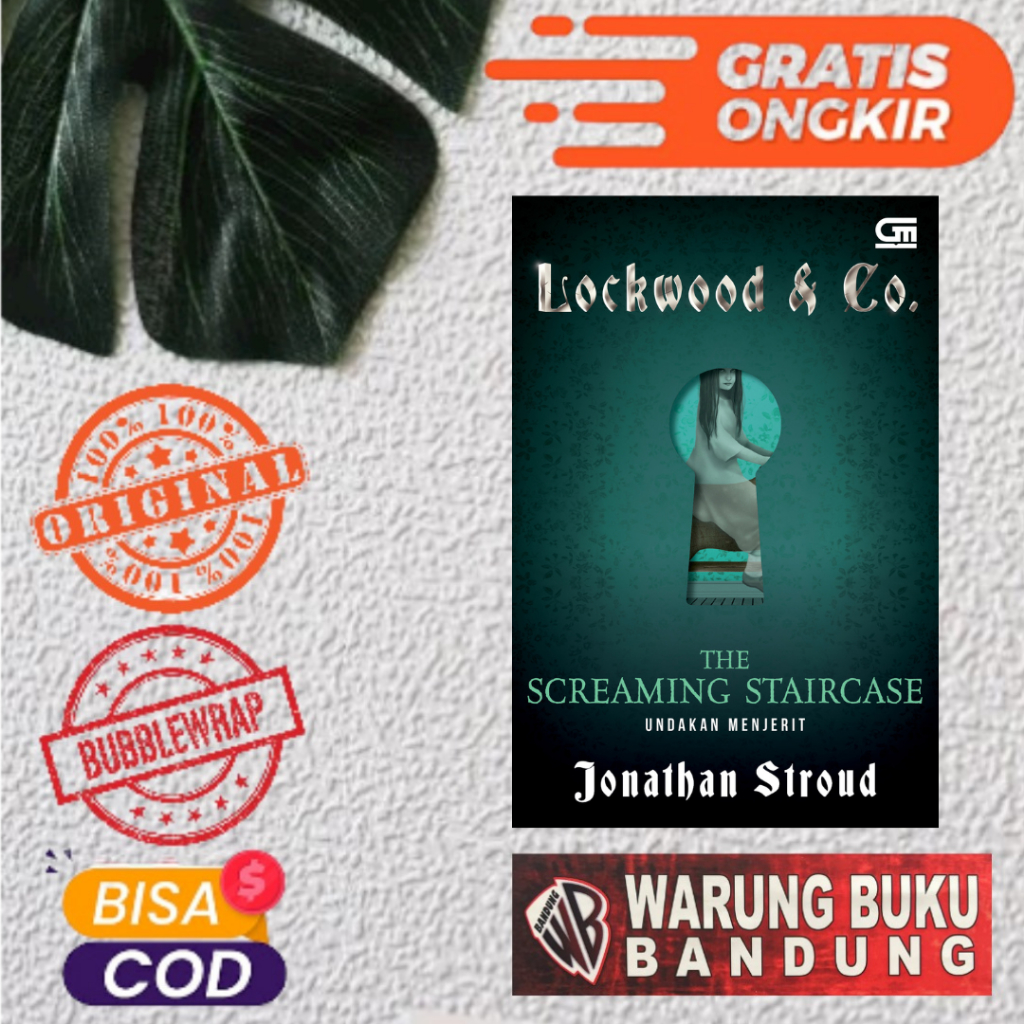 หนังสือ Lockwood & Co: โปรดกรีดร้อง (บันไดกรีดร้อง) - Jonathan Stroud
