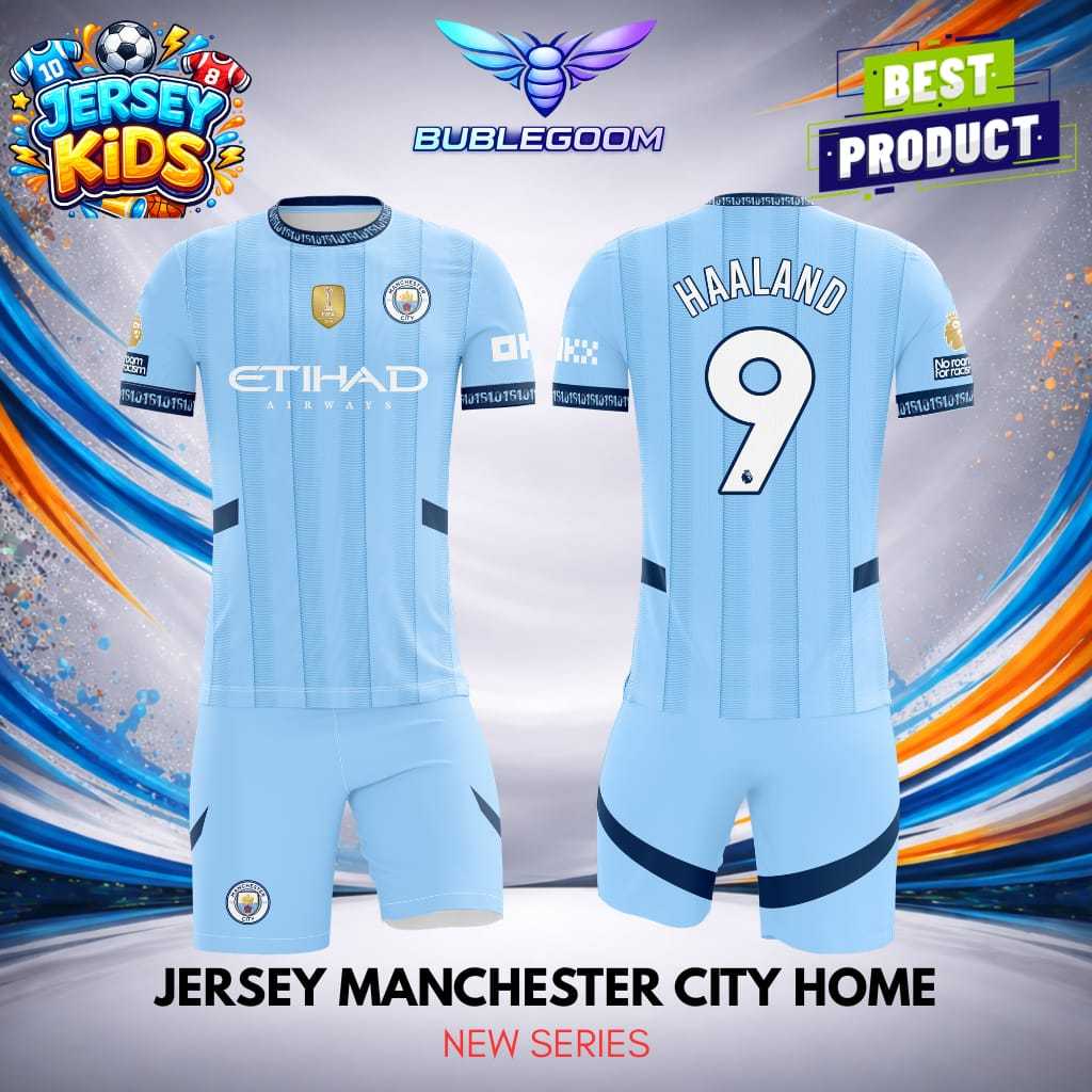 ฟุตบอลเด็ก HAALAND | เสื้อฟุตบอลเด็ก | เสื้อฟุตซอลเด็ก | เสื้อสูทย์