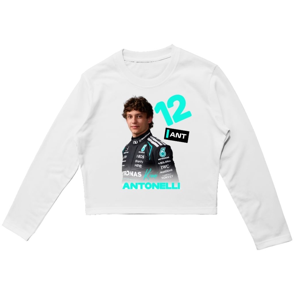 Longsleeves Baby Tee Kimi Antonelli 12 Mercedes Formula One